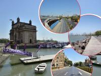 मुंबईचं 'हे' रूप मनमोहक, पण...; लॉकडाऊन काळात 'थांबलेली' मायानगरी, कधीच विसरता न येणारी! - Marathi News | Be sure to keep photos of some of the places in Mumbai that stopped during the lockdown | Latest mumbai Photos at Lokmat.com