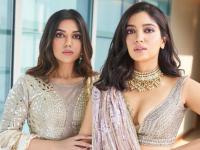 भूमी पेडणेकरवर बहीणच पडतेय भारी, दिसते तिच्यापेक्षाही सुंदर, पाहा PHOTOS - Marathi News | Bhumi Pednekar and her sister Samiksha evoke sheer elegance setting springtime wedding goals | Latest filmy Photos at Lokmat.com