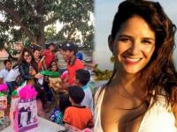 Rocio Pino: मॉडेल बनली नेता, प्रचाराच्या पोस्टरवर न्यूड फोटो; मतांसाठी असे आश्वासन दिलेय की.... - Marathi News | Model Rocio Pino becomes leader, nude photo on campaign poster; free Brest surgery after win | Latest international Photos at Lokmat.com