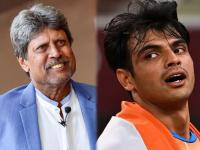 Neeraj Chopra: तुला गर्लफ्रेंड आहे का? लग्न कधी करतोयस? कपिल देवनी नीरज चोप्राला विचारला प्रश्न, अन्... - Marathi News | Neeraj Chopra: Do you have a girlfriend? When are you getting married, Kapil Dev asked | Latest other-sports Photos at Lokmat.com