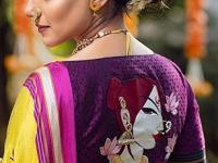 Khan blouse design : दिवाळीसाठी नवीन साडीवरचं ब्लाऊज शिवायचं? या घ्या खणांच्या ब्लाऊजच्या एकापेक्षा एक डिजाईन्स - Marathi News | Khan blouse design : khan blouse trend to must carry in festivals | Latest sakhi Photos at Lokmat.com
