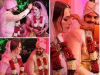 युद्धादरम्यान, युक्रेनहून भारतात आलेल्या तरुणीसोबत प्रसिद्ध गायिकेच्या भावाने केलं लग्न, पाहा कोण आहे ती... - Marathi News | During the war, the famous singer's brother got married to a young woman who came to India from Ukraine, see who she is ... | Latest filmy Photos at Lokmat.com