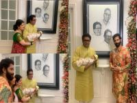 Kian Thackeray: असा दिसतो राज ठाकरेंचा नातू किआन, पाहा नामकरण विधी सोहळ्याचे खास फोटो - Marathi News | Kian Thackeray: This is what Raj Thackeray's grandson Kian looks like, see the special photo of the naming ceremony | Latest mumbai Photos at Lokmat.com