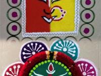 नवरात्र- दसरा स्पेशल रांगाेळी: रांगोळीतून साकारा देवीचे सुंदर रुप.. साध्या- सोप्या १० डिझाइन्स - Marathi News | Navratri- Dussehra special rangoli designs, Simple Rangoli designs for navratri | Latest sakhi Photos at Lokmat.com