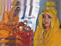 अनोखा विवाहसोहळा! ...म्हणून तरुणीने देवासोबत बांधली लग्नगाठ; वडील चिडले पण आईचा पुढाकार - Marathi News | pooja singh married lord krishna people said meera of kalyug in rajasthan | Latest jarahatke Photos at Lokmat.com