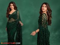 निखळ सौदर्यांची खाण श्रीलीलाचं साडीत खुललं रूप, फोटो पाहून चाहते सैराट - Marathi News | South actress Srileela shared her saree photos on social media | Latest filmy Photos at Lokmat.com