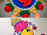 गणेश चतुर्थीला ५ मिनिटांत काढता येतील अशा १० सोप्या रांगोळ्या; आकर्षक रांगोळ्यांनी सजवा दार - Marathi News | 10 Easy Ganesh Chaturthi rangoli Designs : Trending How To Make Easy Ganpati Rangoli Designs | Latest sakhi Photos at Lokmat.com