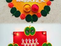 Dussehra 2024 : दसऱ्याला दारासमोर सुंदर रांगोळ्या; ५ मिनिटांत काढून होईल सुबक-सुंदर डिझाइन्स - Marathi News | Dussehra 2024 : Dussehra Special Easy Rangoli Designs Attractive Rangoli Designs | Latest sakhi Photos at Lokmat.com