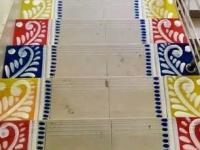 दसरादिवाळी स्पेशल : घराची शोभा वाढविणाऱ्या पाहा सुंदर रांगोळी डिझाइन्स- पायऱ्यांवर काढा रंगबिरंगी रांगोळ्या - Marathi News | simple and easy rangoli designs for steps, how to draw rangoli on steps, 8 best rangoli designs for steps | Latest sakhi Photos at Lokmat.com