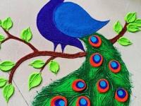 छापा - ठिपके सोडा, अगदी १० मिनिटांत काढा मोराची सुंदर - आकर्षक रांगोळी डिझाईन - Marathi News | Beautiful Peacock Rangoli Design, check out 7 trendy design | Latest sakhi Photos at Lokmat.com