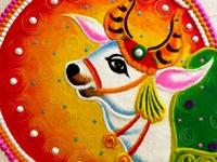 वसुबारस : दिवाळीचा पहिला दिवा उजळताना काढा स्पेशल वसूबारस सोपी रांगोळी; इतकी सुंदर की पाहात राहावे.. - Marathi News | Vasubaras Diwali : very easy and beautiful vasubaras rangoli | Latest sakhi Photos at Lokmat.com