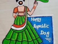 Republic Day 2026 Simple Rangoli: प्रजासत्ताक दिनाला ५ मिनिटांत काढा आकर्षक रांगोळी; तिरंगी रांगोळीच्या १० सुंदर डिजाइन्स - Marathi News | Republic Day Attractive Rangoli Designs : Rangoli Designs For Republic Day | Latest sakhi Photos at Lokmat.com