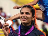 Jyothi Yarraji : हर्डल क्वीन! ज्योती याराजीने जिंकलं सुवर्णपदक; २७ वर्षांनी रचला इतिहास, संघर्ष केला अन्... - Marathi News | Who is Jyothi Yarraji? The 100 m record-setting hurdles athlete from Andhra Pradesh | Latest sakhi Photos at Lokmat.com