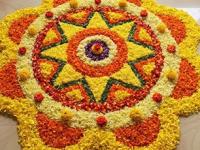 Easy Diwali Rangoli : दिवाळीत दारासमोर काढाफुलांच्या रांगोळ्या; ८ सोप्या-सुंदर-सुबक डिजाईन्स - Marathi News | Easy Diwali Rangoli flower rangoli For Diwali : 8 simple designs of flower rangoli For Diwali | Latest sakhi Photos at Lokmat.com