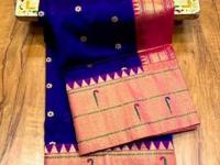 लग्नसराईसाठी घ्या खास डबल मुनिया पैठणी; १० सुंदर, आकर्षक रंग, रॉयल मराठमोळा लूक मिळेल - Marathi News | Double Muniya Paithani Designs : 10 Colors Of Muniya Paithani Designs | Latest sakhi Photos at Lokmat.com