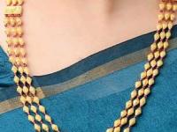 १ तोळ्यापेक्षाही कमी सोन्यात येणाऱ्या एकदाणी, बोरमाळेचे सुंदर प्रकार- कमी पैशांत घ्या देखणा दागिना.. - Marathi News | gold bormala or gold ekdani designs in 10 grams, light weight gold bormala or gold ekdani | Latest sakhi Photos at Lokmat.com