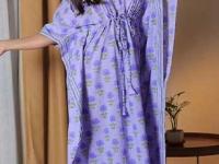 घरात मॅक्सी घालण्यापेक्षा कफ्तान नायटी वापरा; ८ सुंदर पॅटर्न्स-स्टायलिश लूक मिळेल - Marathi News | Kaftan Nighty For Women : Trending Kaftan Nighty 8 Designs Kaftan Nighty Collection | Latest sakhi Photos at Lokmat.com