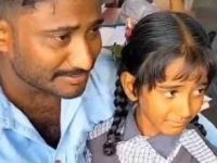 बापाचं काळीज! "मॅडम, माझ्या मुलीला मारू नका, हिला आई नाही"; Video पाहून पाणावतील डोळे - Marathi News | father whose emotional plea for daughter safety wins internet hearts video viral | Latest sakhi News at Lokmat.com