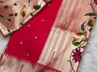 लग्नसोहळ्यात उठून दिसेल खास मुनिया पैठणी; ८ आकर्षक रंगात, साडीत शाही लूक मिळेल - Marathi News | Muniya Paithani In 8 Attractive Colors : Single Muniya Paithani Collection | Latest sakhi Photos at Lokmat.com