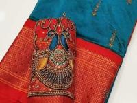 लग्नसराईसाठी स्पेशल कलांजली पैठणी; १० सुंदर, युनिक रंग, प्रिमियम आरी वर्क ब्लाऊजही मिळेल - Marathi News | New pattern of Kalanjali Paithani :10 Colours Kalanjali Paithani New Designs | Latest sakhi Photos at Lokmat.com