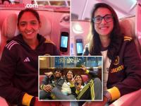 T20 World Cup साठी टीम इंडिया सज्ज! हरमनवर मोठी जबाबदारी; पाहा पहिली झलक, Photos - Marathi News | Team India has left for women's T20 World Cup, BCCI has shared some latest photos | Latest cricket Photos at Lokmat.com