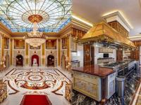 19 अरब में बिकने को तैयार है सोने से बना ये आलीशान महल, किचन से लेकर टॉयलेट में जड़ा है बेशकीमती सोना - | luxurious palace made of gold is ready to be sold in 19 billion see photos kitchen to toilets covered with gold | Latest weird Photos at Lokmatnews.in