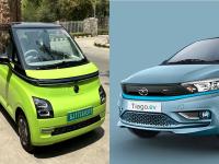 MG Comet EV Vs Tata Tiago EV: एमजीची कॉमेट की टाटाची टियागो ईव्ही? कोणत्या कारमध्ये काय मिळते... एका क्लिकमध्ये... - Marathi News | MG Comet EV Vs Tata Tiago EV: MG Comet or Tata Tiago EV? Which car gets what... in one click... | Latest auto Photos at Lokmat.com