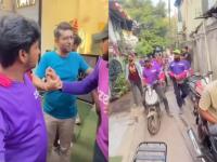 झेपत असेल तरच बघा...! एकाने झेप्टोच्या डिलिव्हरी बॉयवर हात उचलला, तो पुरी पलटनच घेऊन आला... - Marathi News | Zepto Pune Viral video: If you're going to Zepto, look...! Someone raised his hand on the Zepto delivery boy, he brought the whole squad... | Latest social-viral News at Lokmat.com