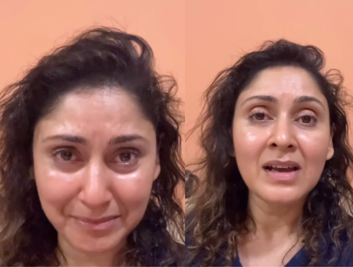  Actor Manjari Fadnis breaks down