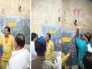 परळी मतदारसंघातील धर्मापुरीसह इतर मतदान केंद्रांवर कॅमेरे बंद ठेवून मतदान केले जात होते. यावर मविआचे उमेदवार राजेसाहेब देशमुख यांनी आक्षेप नोंदवित निवडणूक विभागाकडे तक्रार केली. त्यानंतर त्यांच्याच शरद पवार गटाच्या माधव जाधव या नेत्याला धनंजय मुंडे समर्थकांनी बेदम मारहाण करत मतदान केंद्राबाहेर हाकलले. याचे पडसाद जाधव यांचे गाव असलेल्या घाटनांदूर येथे उमटले. काही लोकांनी मतदान केंद्रात घुसून कर्मचाऱ्यांना शिवीगाळ करत इव्हीएम फोडल्या. तसेच इतर साहित्यांचीही तोडफोड केली. त्यामुळे दोन तास प्रक्रिया बंद पडली होती. 