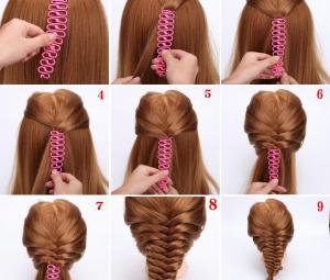 Easy French braid sagar veni little girls hairstyle  YouTube