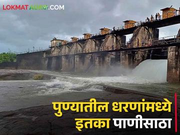 Pune Dam water:डिंभे धरणात 1.61%, चाकसमान धरणही चालले तळाला, पुण्यातील धरणांमध्ये किती उरलाय पाणीसाठा?  - Marathi News | Pune Dam water: 1.61% in Dimbhe Dam, Chaksman Dam is also running low, how much water is left in the dams in Pune?  | Latest News at Lokmat.com