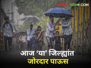 Today's Rain Updates : आज राज्यात जोरदार पाऊस! 'या' जिल्ह्यांना पावसाचा ऑरेंज अलर्ट - Marathi News | Today's Rain Updates Heavy rain in the state today Orange alert for rain in 'these' districts | Latest agriculture News at Lokmat.com Today's Rain Updates : आज राज्यात जोरदार पाऊस! 'या' जिल्ह्यांना पावसाचा ऑरेंज अलर्ट - Marathi News | Today's Rain Updates Heavy rain in the state today Orange alert for rain in 'these' districts | Latest agriculture News at Lokmat.com
