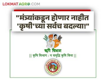 Agri. Minister : "मी कृषी विभागातील बदल्यांमध्ये हस्तक्षेप करणार नाही, बदल्यांचे अधिकार आयुक्तांना" - Marathi News | Agri. Minister: "I will not interfere in transfers in the agriculture department, the right of transfers belongs to the commissioner"; Agriculture Minister said... | Latest agriculture News at Lokmat.com