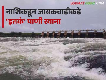 Nashik Dam Storage : नाशिकच्या गंगापूर धरणांत किती पाणी? जायकवाडीकडे किती पाणी रवाना? वाचा सविस्तर  - Marathi News | Latest News Nashik Dam Storage 15 TMC of water left for Jayakwadi in four days from Nashik dams | Latest News at Lokmat.com