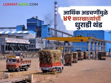 Sugarcane factory : राज्यातील २५ टक्के साखर कारखान्यांची धुराडी आर्थिक अडचणींमुळे थंडच - Marathi News | Sugarcane factory 25 percent of sugar factories in the state are closed due to financial difficulties | Latest agriculture News at Lokmat.com