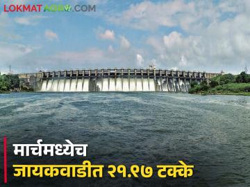 Jayakwadi Dam: मराठवाड्याला पाणीटंचाईची झळ, मार्चमध्येच जायकवाडी धरण २१.९७ टक्क्यांवर - Marathi News | Jayakwadi Dam: Jayakwadi Dam at 21.97 percent in March itself | Latest News at Lokmat.com