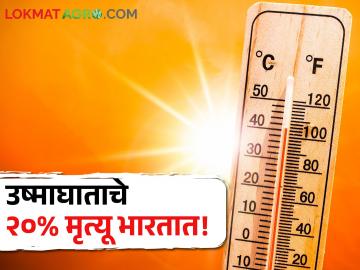Climate Change: उष्माघाताचे २० टक्के मृत्यू भारतात, सर्वाधिक मृत्यू होतात इथे.. - Marathi News | Climate Change: 20 percent of heat stroke deaths in India, most deaths occur here.. | Latest News at Lokmat.com