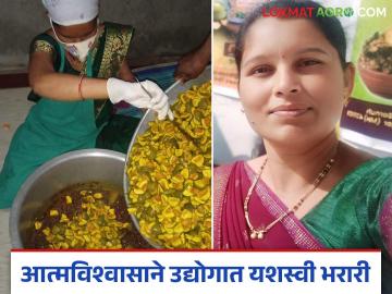 Women Success Story : लोणच्याच्या विक्रीतून ३० लाखांची उलाढाल करणाऱ्या रेखाताईंचा यशस्वी प्रवास - Marathi News | Women Success Story: The successful journey of Rekhatai, who earned a turnover of Rs 30 lakhs from selling pickles | Latest News at Lokmat.com