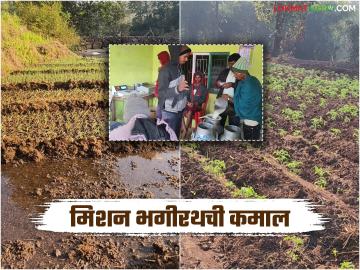 Agriculture News : काठीपाड्यात भूजल पातळी, दूध संकलनासोबत भाजीपाला शेती वाढली, वाचा सविस्तर  - Marathi News | Latest News agriculture News Groundwater level, vegetable farming increased along with milk collection in in Kathipada Village read in detail | Latest News at Lokmat.com