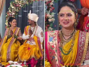 प्राजक्ता गायकवाड, पूजा बिरारीसह आणखी एक अभिनेत्री अडकली लग्नबेडीत, फोटो आले समोर