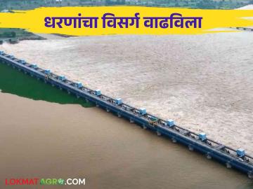 Maharashtra Dam Discharged : राज्यातील अनेक धरणांतून विसर्ग वाढवला, जाणून घ्या जवळच्या धरणातील विसर्ग - Marathi News | Latest News Maharashtra Dam Discharged Increased discharge from many dams in maharashtra see details | Latest News at Lokmat.com
