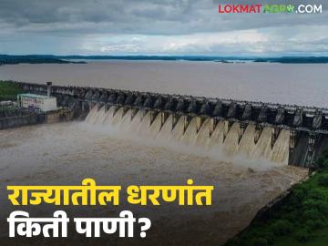 राज्यातील 39 मोठी धरणे काठोकाठ भरली, 10 ऑक्टोबरपर्यंत कुठल्या धरणांत किती पाणी?  - Marathi News | Latest News Maharshtra dam storage 39 major dam 100 percent full see other dam water level on oct 10 | Latest News at Lokmat.com