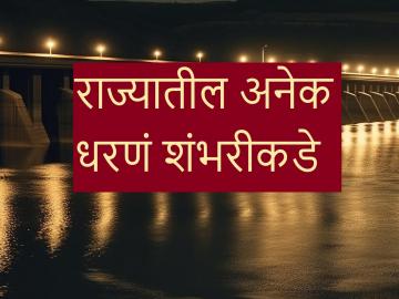 Rain : राज्यातील अनेक धरणांचा पाणी साठा  १०० टक्क्यांवर; जाणून घ्या आजचा धरण साठा - Marathi News | Rain: Water storage of many dams in the state at 100 percent | Latest News at Lokmat.com