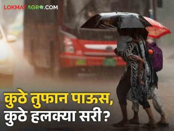 Maharashtra weather Update: कोकणासह पुण्यात तुफान पावसाचा अलर्ट, विदर्भातही जोरदार; वाचा सविस्तर हवामान अंदाज - Marathi News | Maharashtra weather update: Thunderstorm alert in Pune along with Konkan, heavy in Vidarbha too; Read the detailed weather forecast | Latest News at Lokmat.com