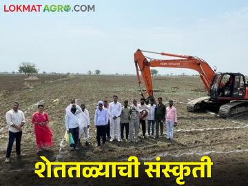 संस्कृति संवर्धन मंडळाचा 'शेततळे' पॅटर्न शेतकऱ्यांना ठरतोय वरदान - Marathi News | sanskruti sanvrdhan mandal's 'Shetatale' pattern is proving to be a boon to farmers | Latest News at Lokmat.com