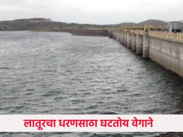 लातूरच्या पाच मध्यम प्रकल्पांमध्ये केवळ ७ टक्के जलसाठा ! - Marathi News | Only 7 percent water storage in five medium projects of Latur! | Latest News at Lokmat.com