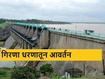 Water Crisis : नांदगाव तहानलेले, पण जळगावची तहान भागवली, गिरणा धरणातून पाण्याचा विसर्ग - Marathi News | Latest News Recirculation of 2 thousand cusecs of drinking water from Girna Dam for Jalgaon District | Latest News at Lokmat.com