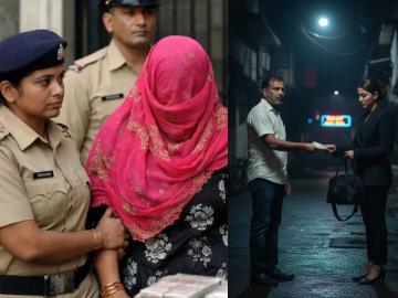 प्रसिद्ध मराठी अभिनेत्रीच्या सूनेला खंडणीच्या आरोपाखाली अटक, पोलिसांनी रंगेहाथ पकडलं