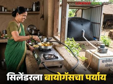 गॅस सिलेंडरला करा बाय-बाय, बायोगॅस प्रकल्पासाठी मिळतंय विशेष अनुदान, असा करा अर्ज  - Marathi News | Latest news Say goodbye to gas cylinders, apply for special subsidy for biogas project | Latest News at Lokmat.com